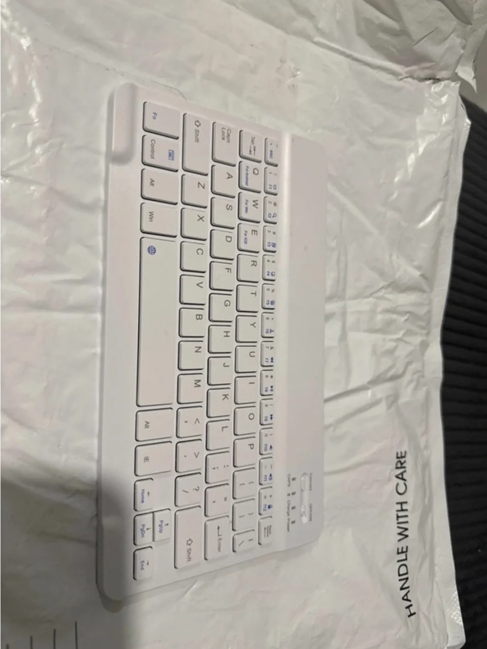 Amazon Compact Bluetooth Keyboard - White